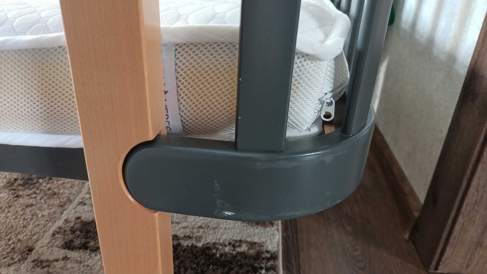 Кроватка Верес Монако +комод+ матрац+ пеленальний