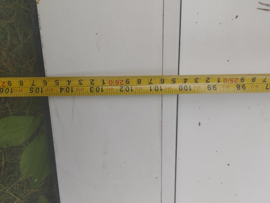 Drzwi plastikowe swietlik