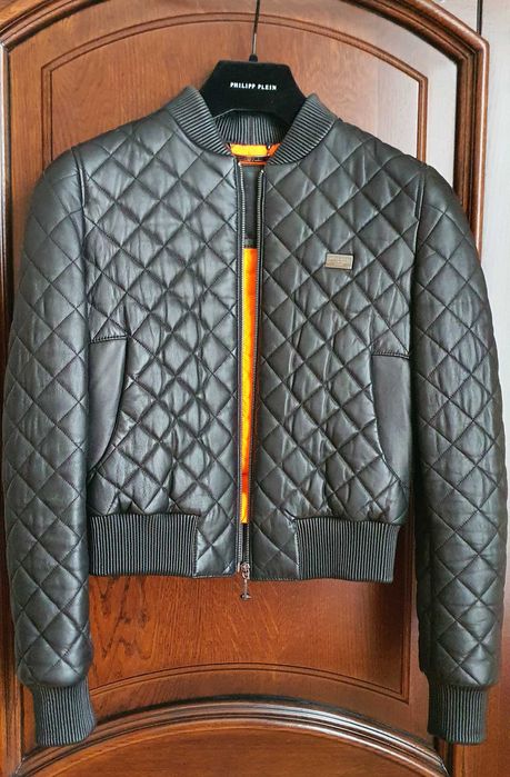 Куртка шкіряна Philipp Plein оригінал
