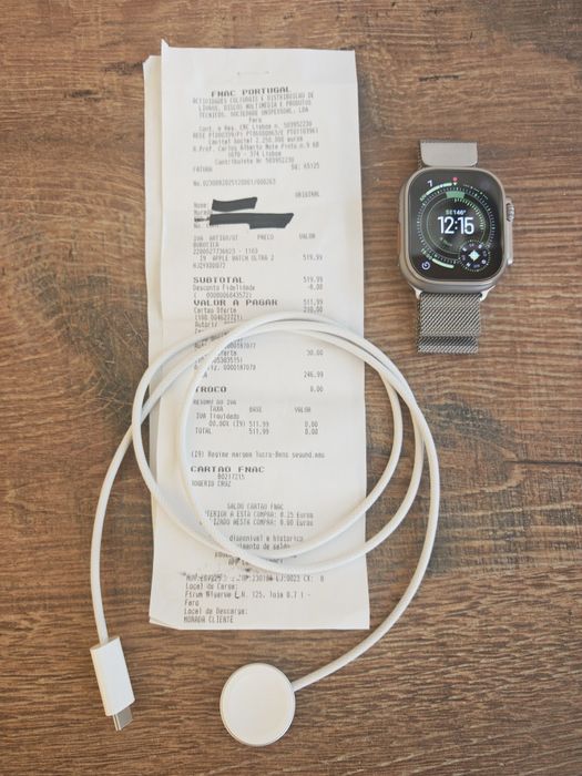 Apple Watch Ultra 2 (2025) 49MM Cell Titanium Como Novo, C/Garantia Aceito Retomas
