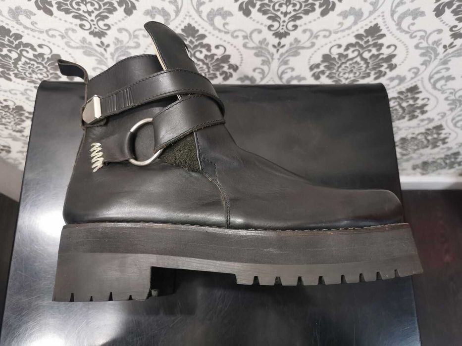 Botas originais Nobrand Pele Preta Tamanho 43 Europa