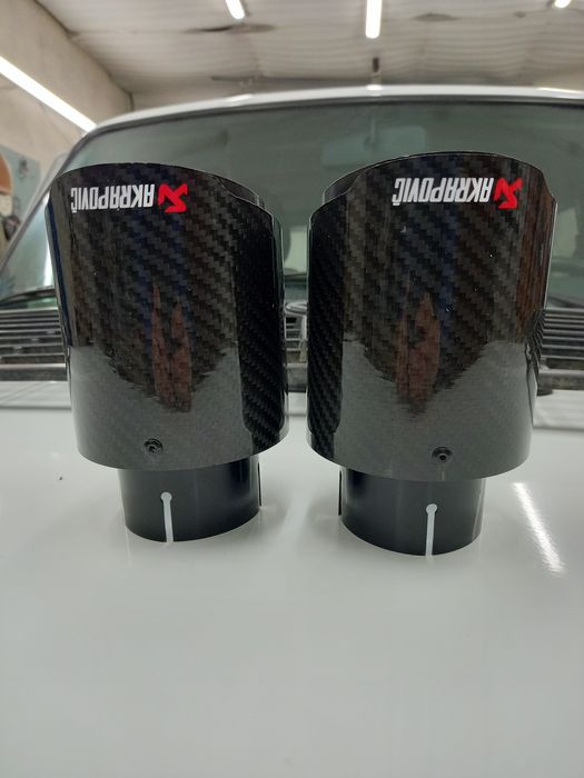 PONTEIRAS BMW M / Inox / Akrapovic 100mm