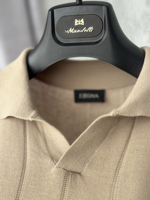 Футболка, трикотажное поло, ZEGNA