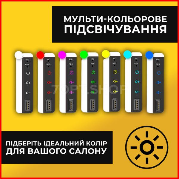 Магнитола андроид та ios универсальная