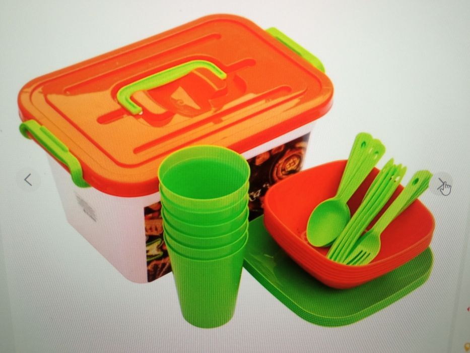 Набір посуду для пікніку на 6 персон