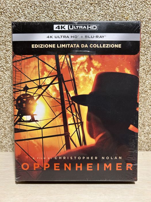 Steelbook 4K Ultra HD Blu-ray К.Нолан Интерстеллар/Начало/Престиж