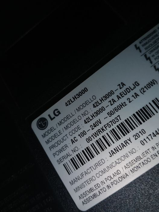 TV LG 42 polegadas445838644950476803