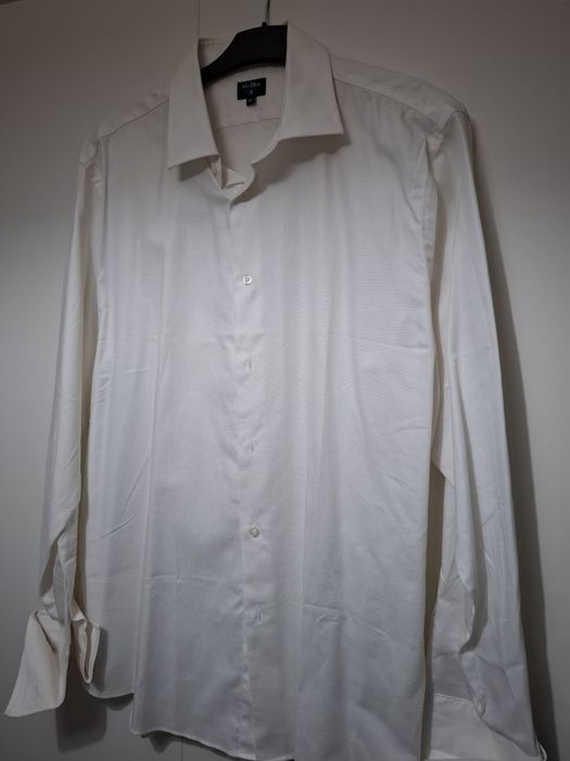 Camisa MrBlue, tamanho 42, para botõrs de punho