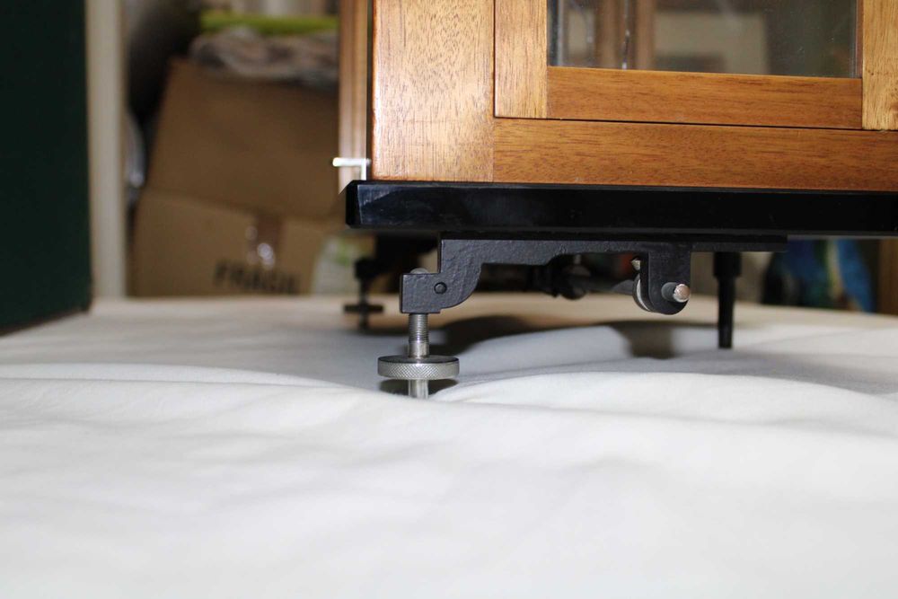 Balança de precisão do laboratório Militar, peça de museu, antiga