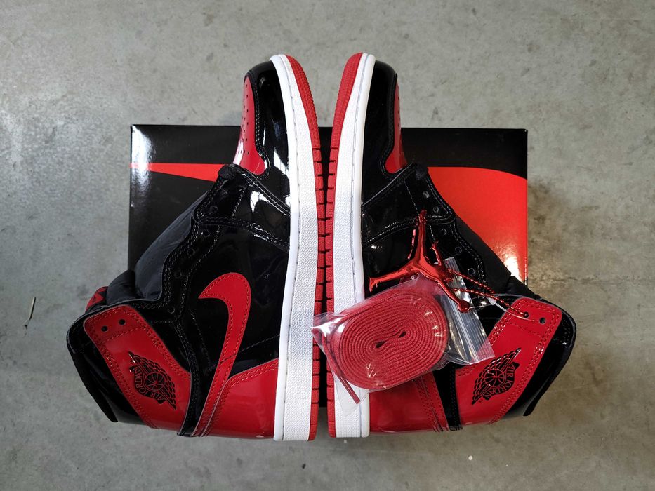 Air Jordan 1 Retro High OG Patent Bred 40,5