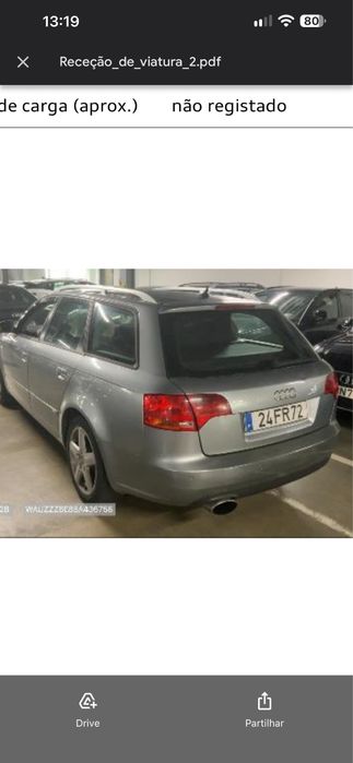 Carrinha audi a4 sline