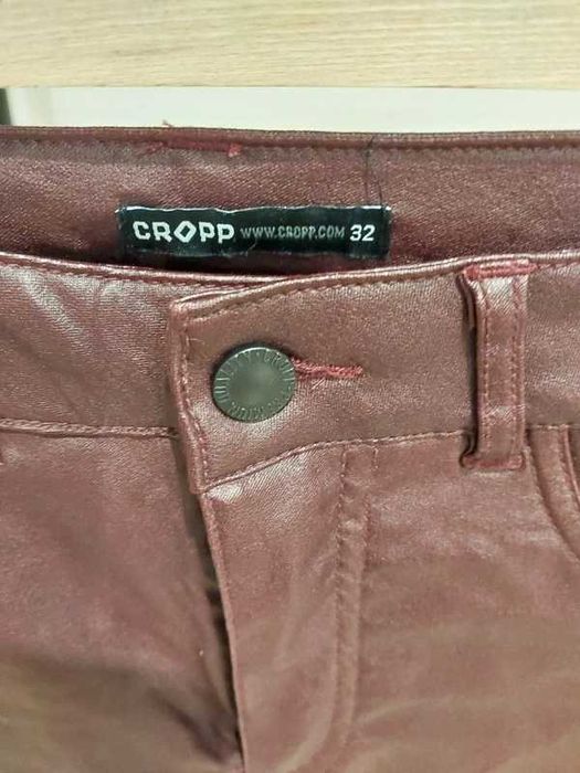 Spodnie eko skóra CROOP