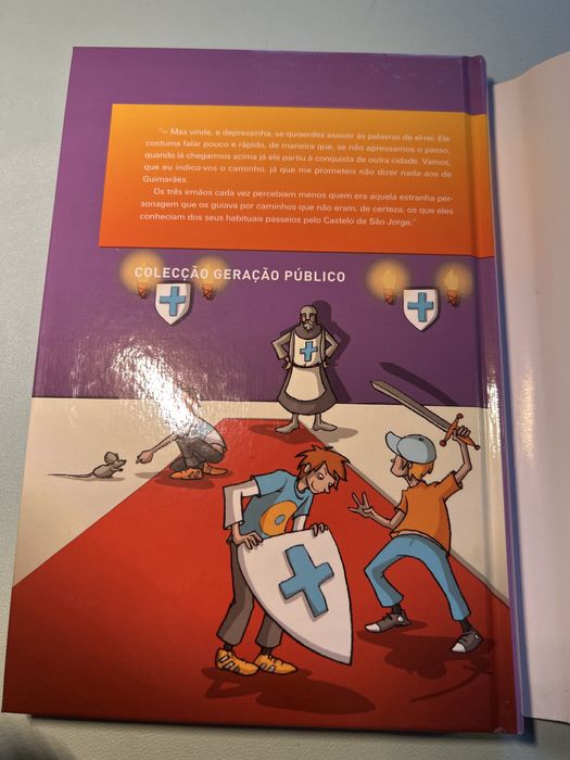 Livro A espada do Rei Afonso- Geração Público