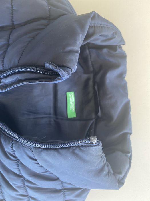 Colete da Benetton azul criança 7/8 anos