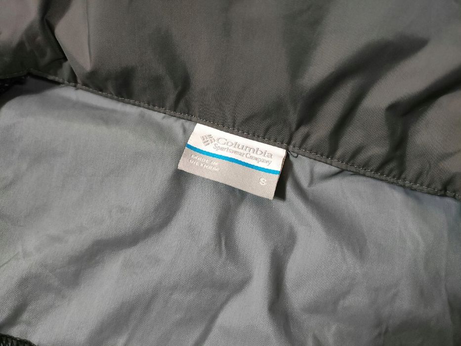 COLUMBIA Kurtka Męska Wiatrówka Logowana r. S/M