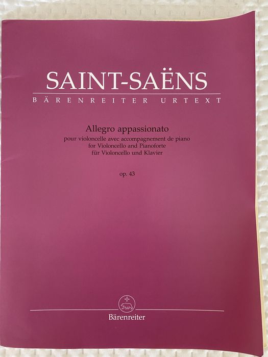 Partiruras para Violoncelo