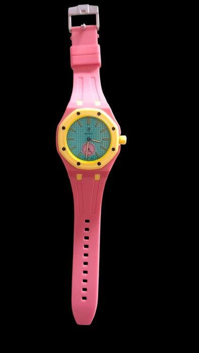 Relógio Audemars Piguet x Swatch Royal POP OTG Roza com pulseira