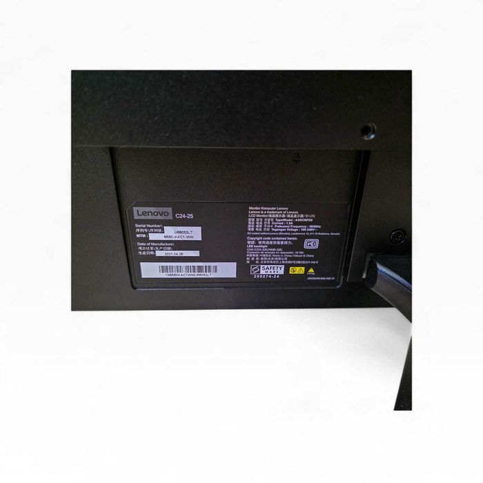 Monitor Lenovo C24-25 24” Full HD LED – HDMI e VGA