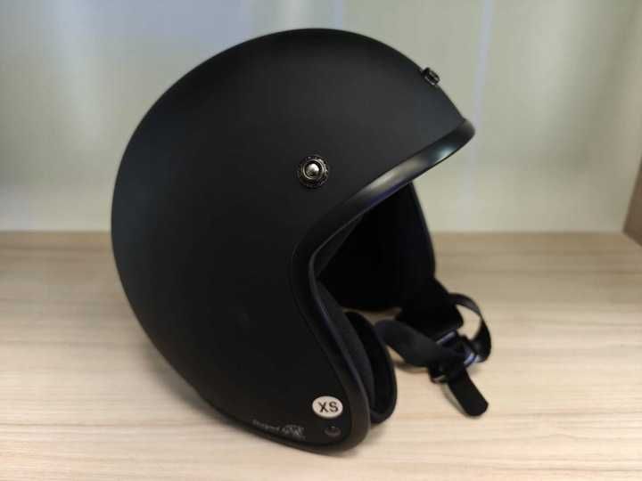Bores Gensler Bogo III Black Edition Kask odrzutowy rozm. XS czarny