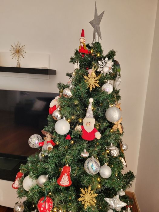 Arvore de natal completa 1.80m