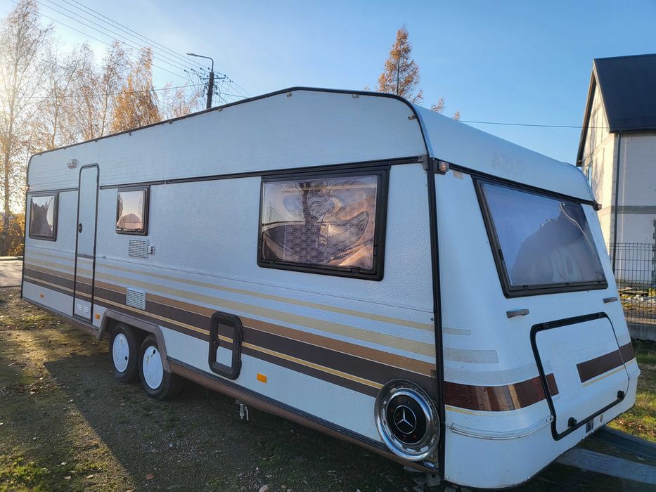 Przyczepa kempingowa Knaus 7m możliwy transport