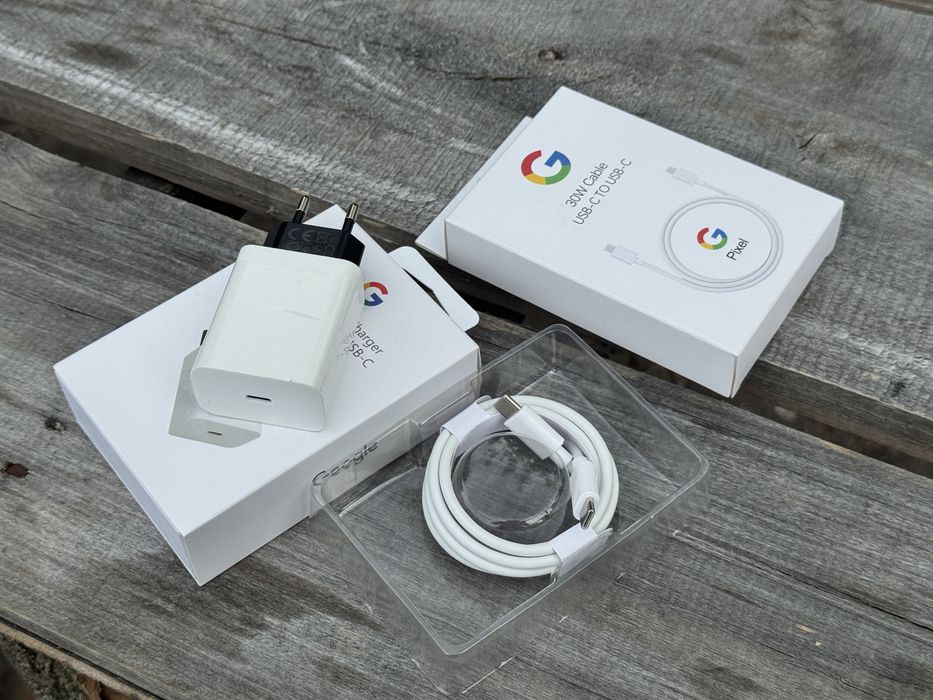 Google Pixel 30W швидка зарядка блок та кабель