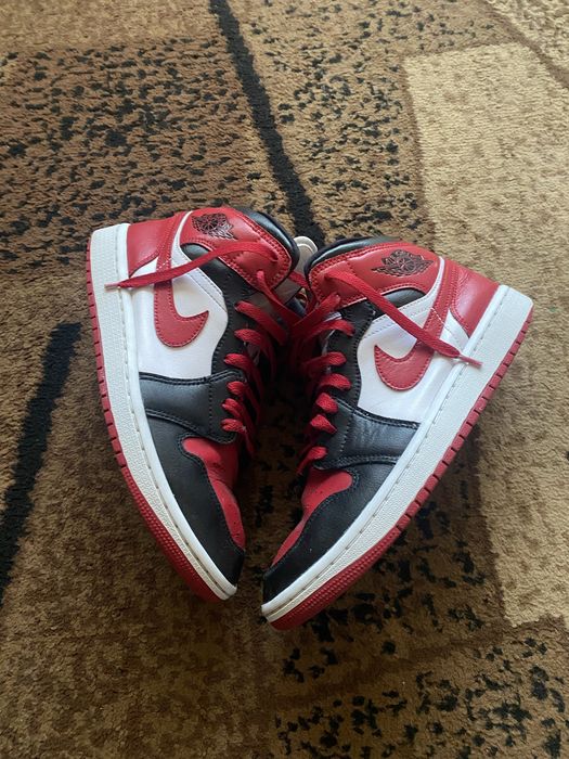 Jordan 1 red shoes джорданы 1