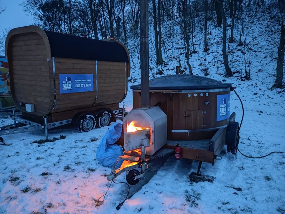 Bania mobilna , jacuzzi, Ruska bania, sauna wynajem