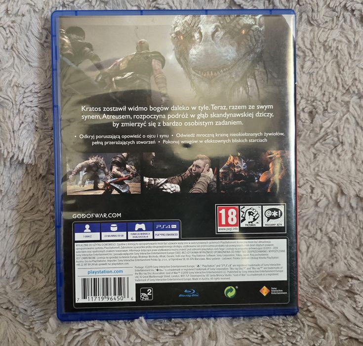 Gra PS4 God of War