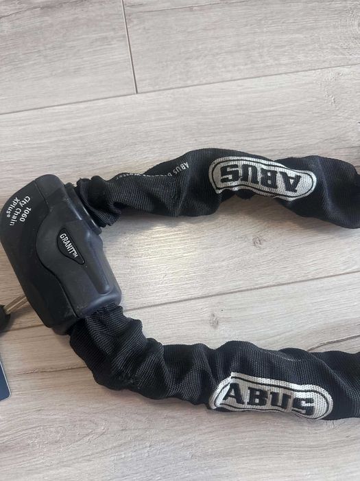 Abus Łańcuch Granit City Chain X-Plus 1060 zapięcie rowerowe kłódka na klucz
