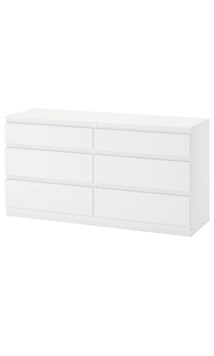 Cómoda com 6 gavetas