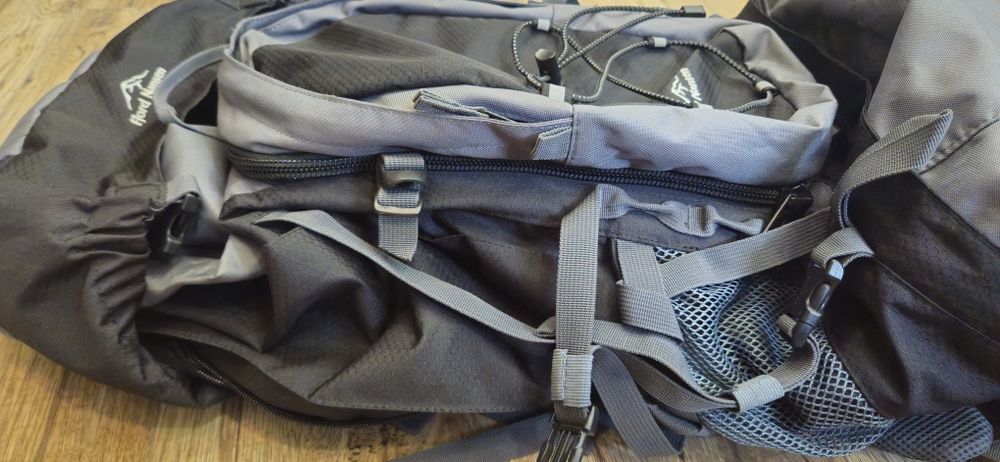 Plecak trekkingowy Fjord Nansen Nanga Parbat Solid 85+10l Black/Gray
