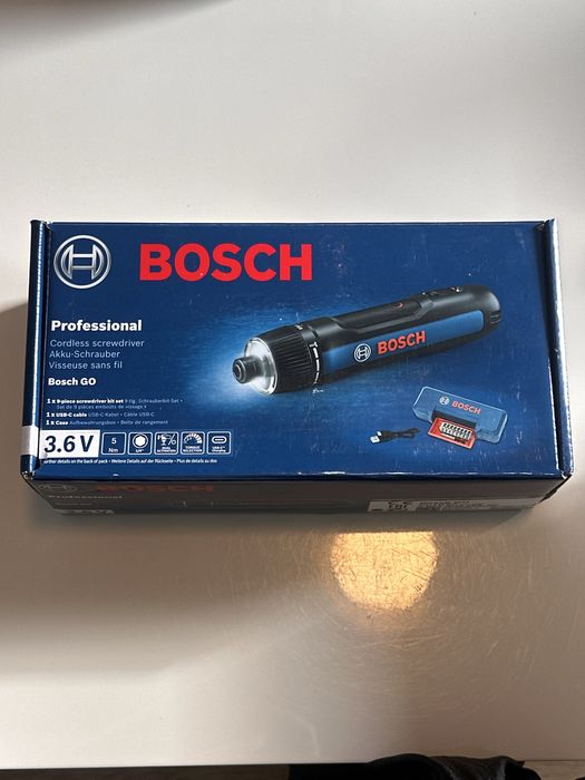 Wkrętak akumulatorowy Bosch Go
