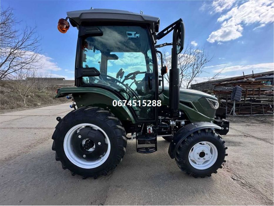 Мінітрактор Файтер Т-254С Примусова гідравліка Посилена КПП доставка З кабіной Безкоштовна доставка , разрахунок біля вашого двору з водіем. Є кредит.