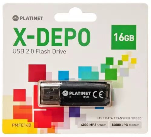 Pendrive Platinet 16 GB. Nowy Produkt