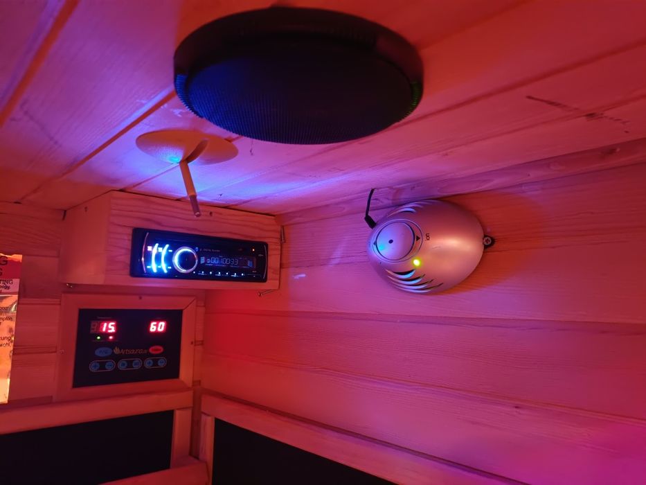 Przyjemna SAUNA infrared Podczerwień Jonizacja