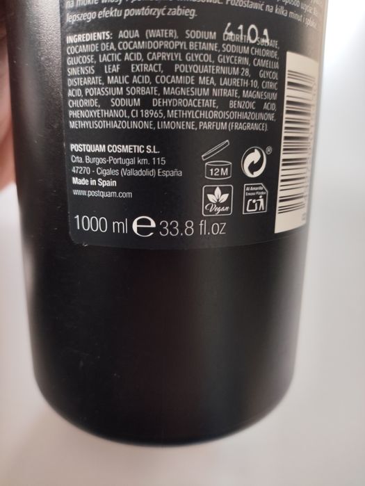 Szampon techniczny Postquam Ph 4,5 1000ml