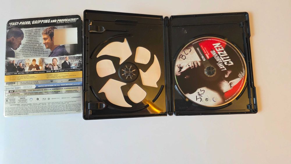 blu ray Law abiding citizen 4k w slipcover Prawo zemsty