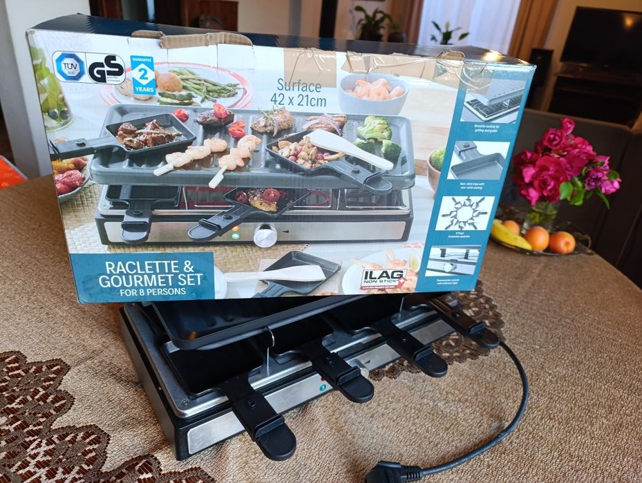 Grill elektryczny Raclette