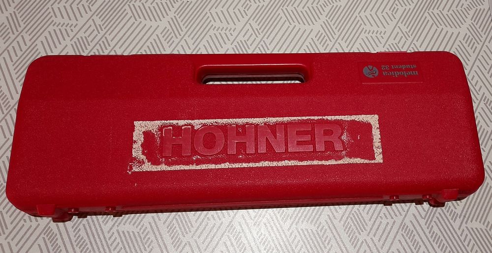 melódica hohner vermelha