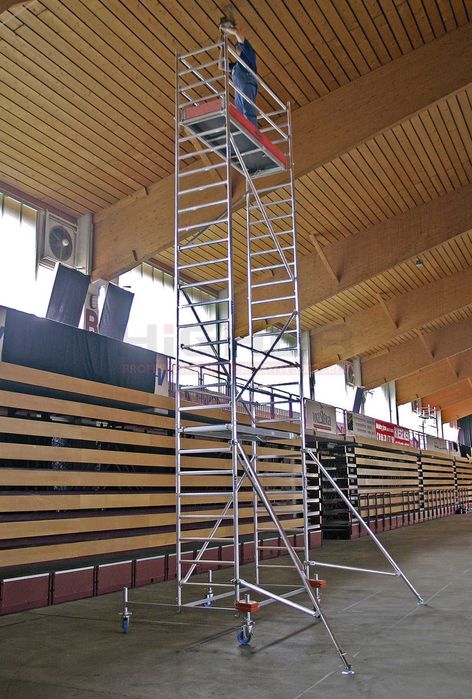 Wynajem rusztowanie aluminiowe jezdne KRAUSE PRO - TEC - najtaniej