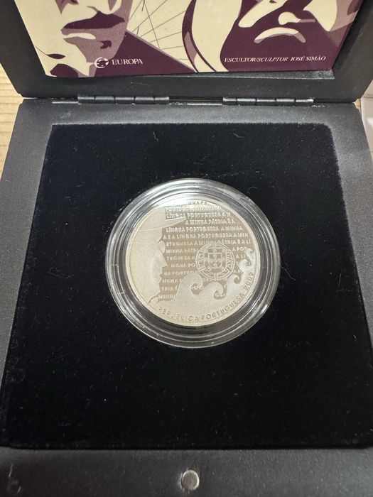 Moeda PROOF 2,5€ de Prata Lingua Portuguesa