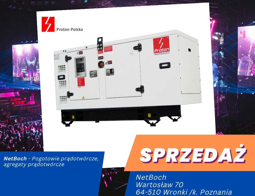 Agregat prądotwórczy 30 kW -Proton ZPP 30 + Automatyka SZR