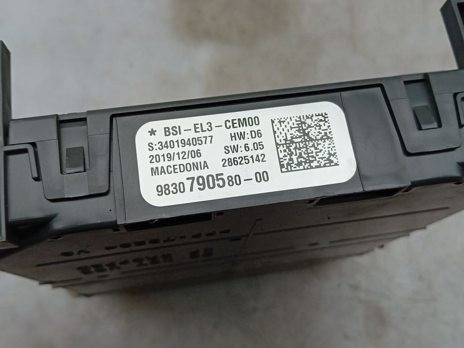 Caixa fusíveis / SAM / BSI CITROËN C3 III (SX)