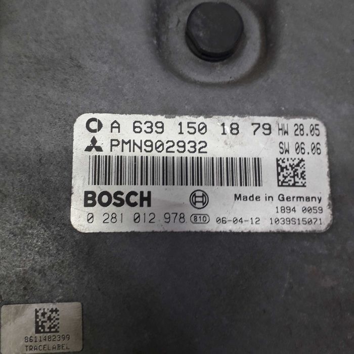 Centralina de comando Motor Smart Forfour Mitsubishi Colt