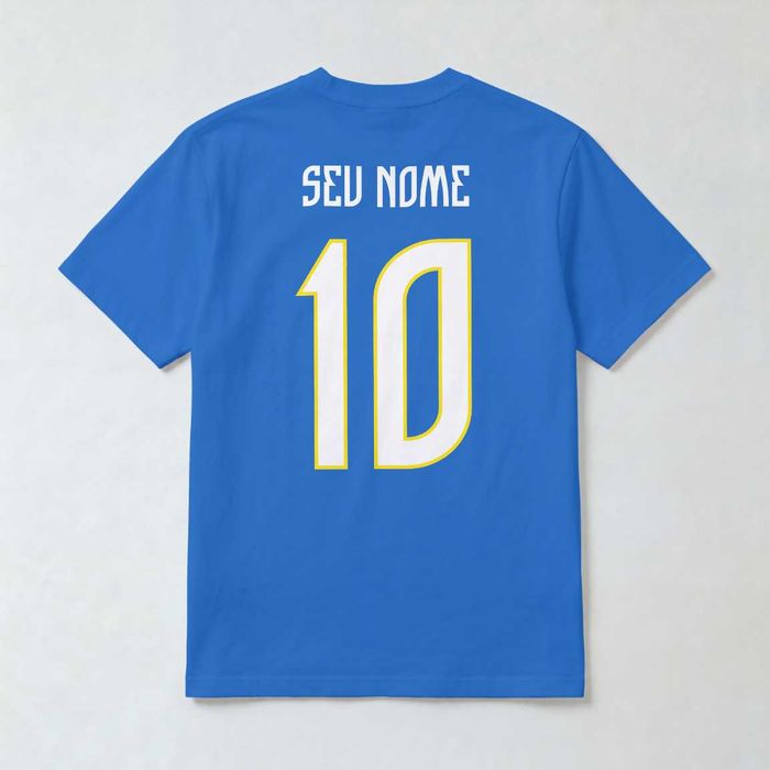 Camisola Brasil Mundial 2026 • Personalizada / "Vai Brasa" / Hexa • Algodão • Novo