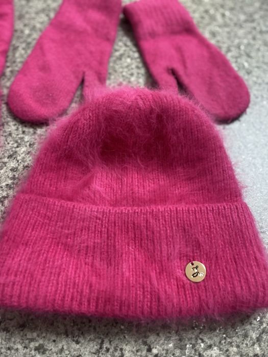 Комплект шапка, рукавиці та шарф