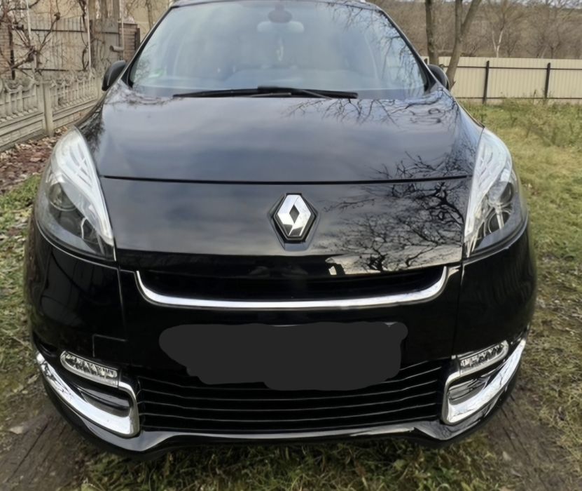 Морда  2012-16рік на гранд сценнік3 renault grand scenic-3