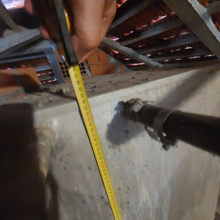 Deposito de água em inox