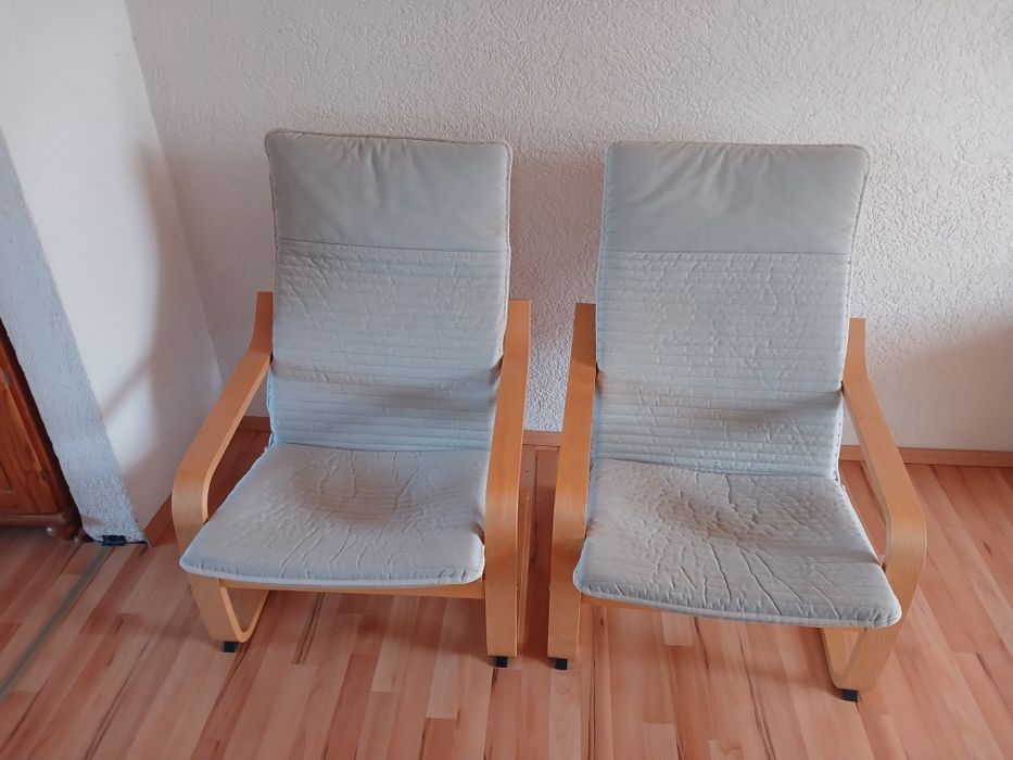 Крісло качалка ikea Pöang 1комплект залишився